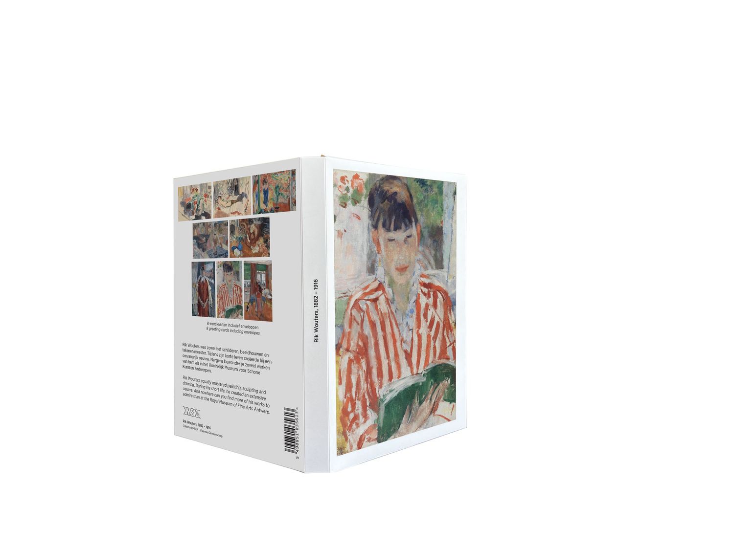 Folder with 8 greeting cards + envelopes - Rik Wouters