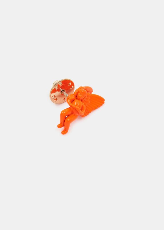 Angel-shaped pin, Neon orange - Essentiel Antwerp