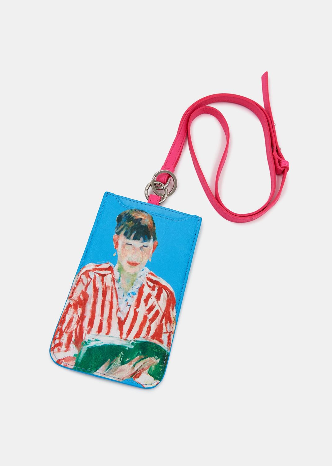 Phonehanger with strap, Rik Wouters &quot;Woman Reading&quot; - Essentiel Antwerp