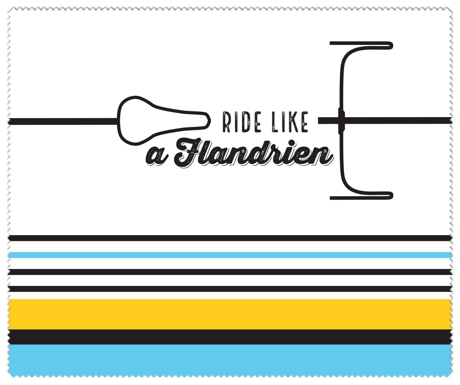 Ride Like a Flandrien - Lens cloth
