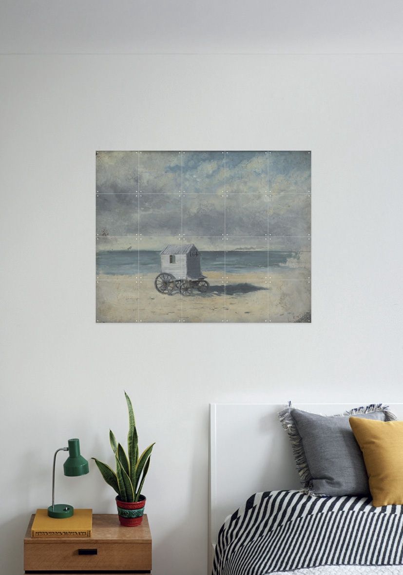 IXXI - J.Ensor &quot;Bathing Hut on the Beach&quot;