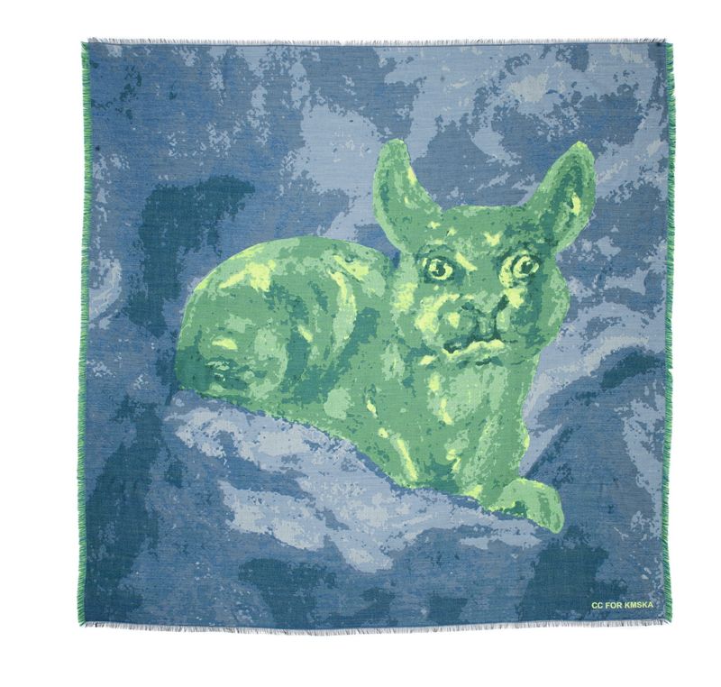 &quot;Monster&quot; Jacquard Shawl - Christophe Coppens