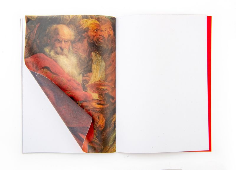 Notebook With Chalk Marker - P.P.Rubens "Adoration of the Magi"