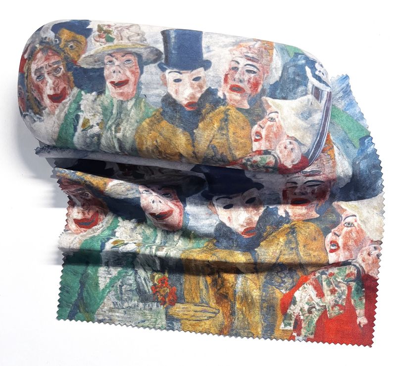 Glasses case + lens cloth Ensor - The Intrigue