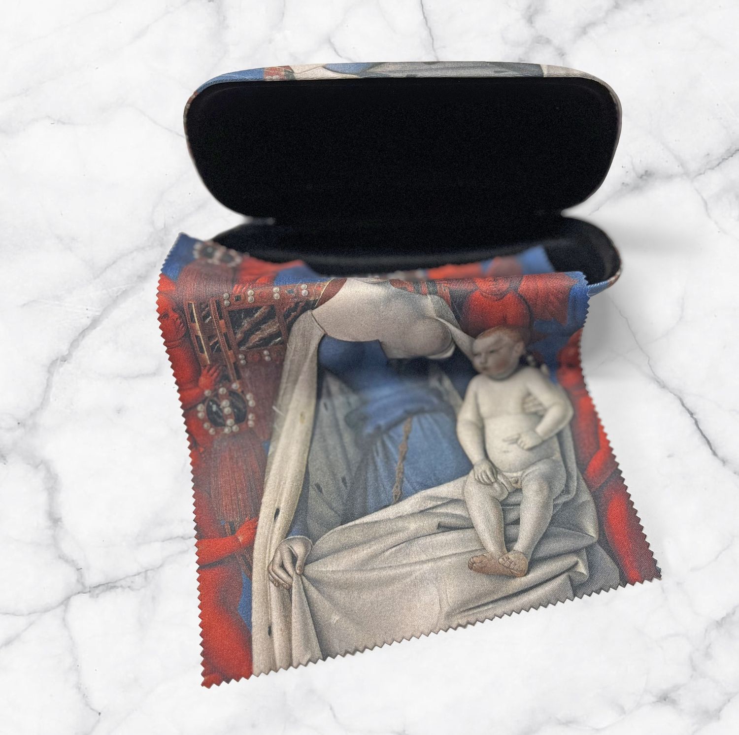 Glasses case + Lens cloth - Jean Fouquet