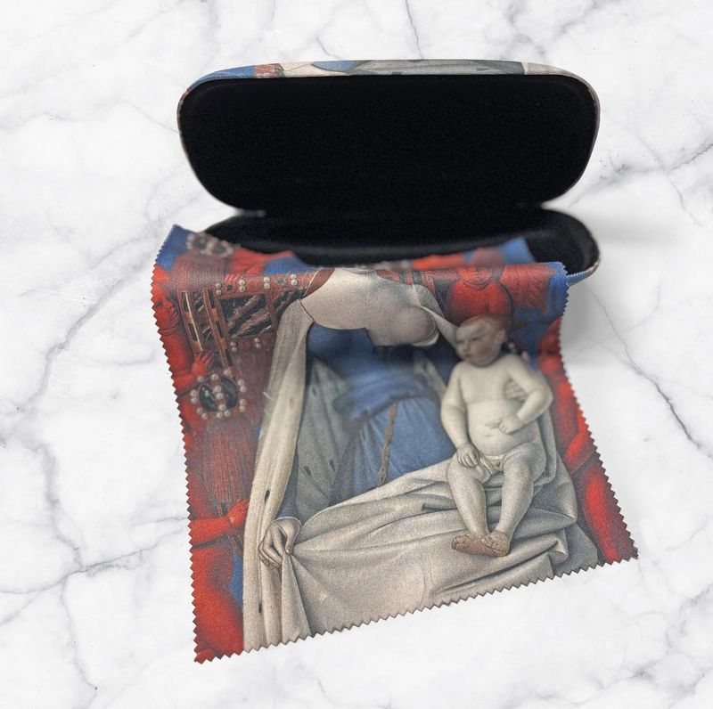 Glasses case + Lens cloth - Jean Fouquet