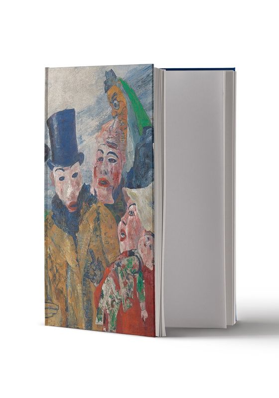 Hardcover Sketchbook - J.Ensor "The Intrigue"