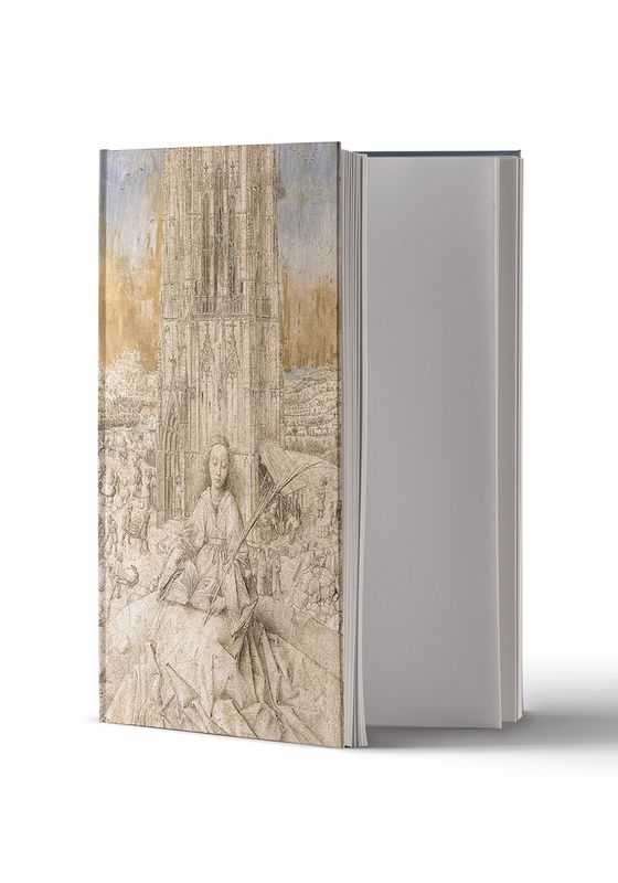 Hardcover Sketchbook -  J.v.Eyck "Saint Barbara"