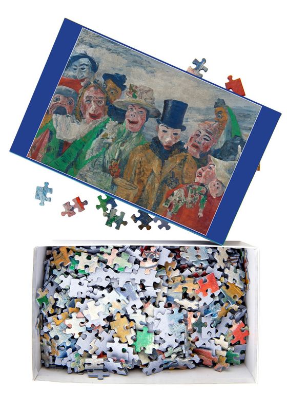 Puzzle - J.Ensor "The Intrigue"