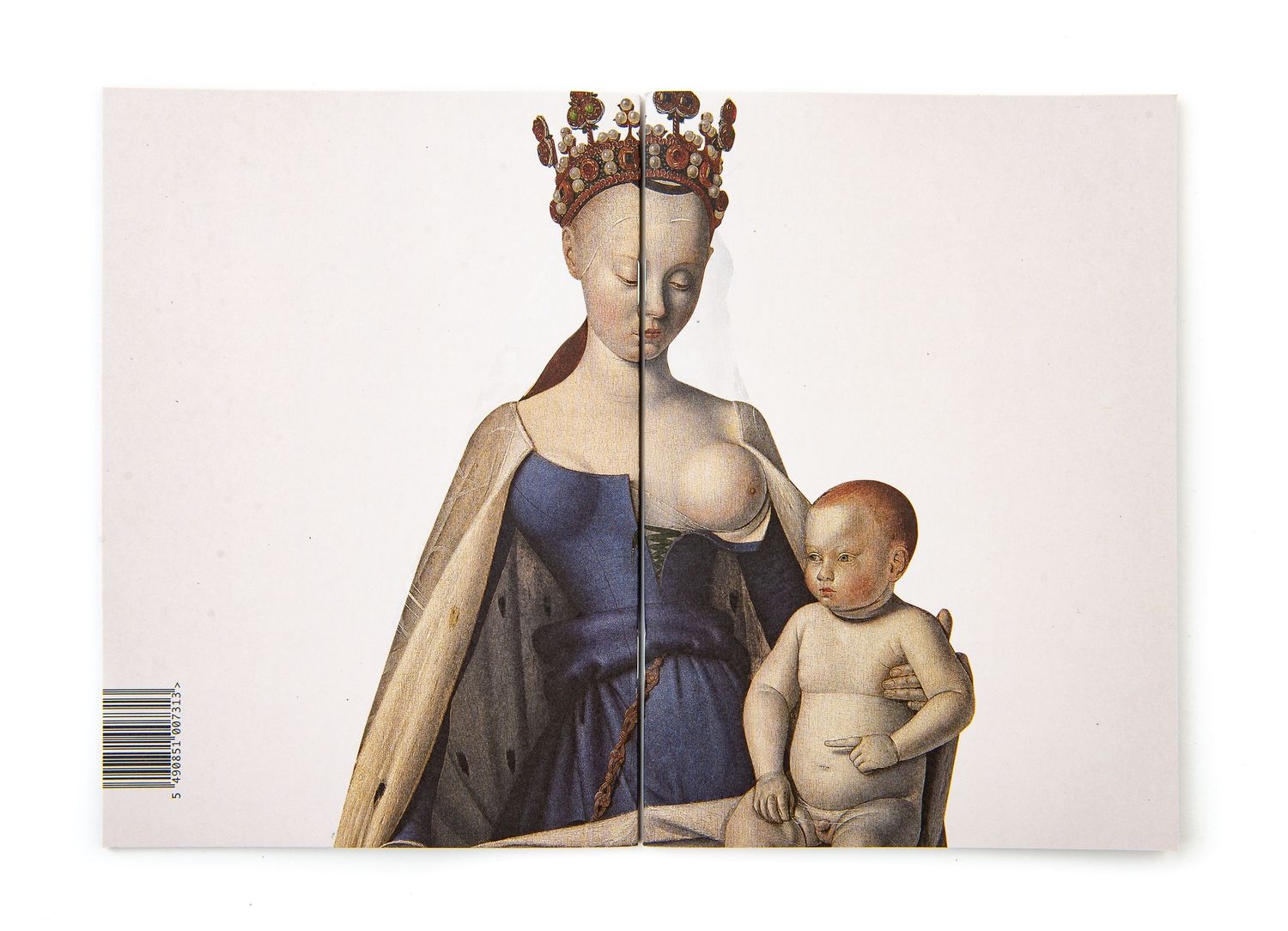 Notebook With Chalk Marker - J.Fouquet &quot;Madonna&quot;