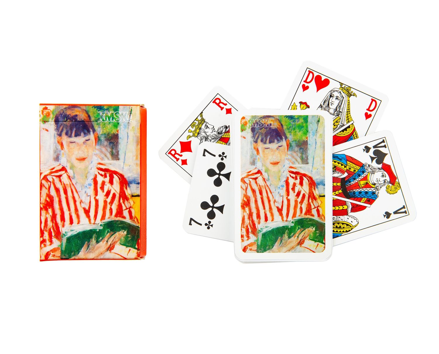 Playing Cards - R.Wouters &quot;Woman Reading&quot;