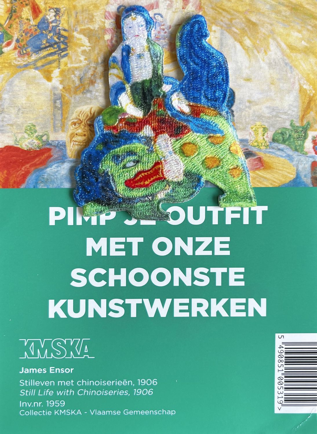 Patch - J.Ensor &quot;Still Life with Chinoiseries&quot;