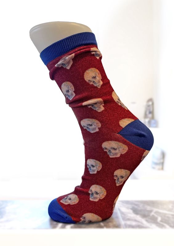 Socks - J.Ensor "The Skeleton Painter"