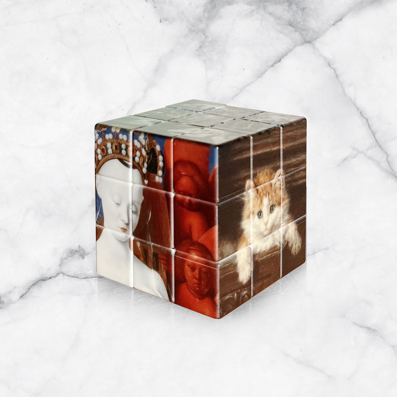 Artist Inspired Rubiks Cube