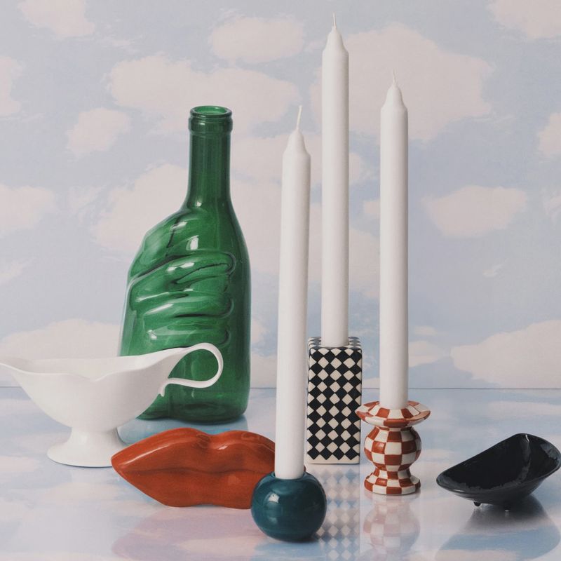 Candle holder set/3 "Les Objets Mouleversants"5400959091381
