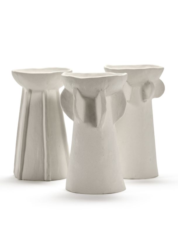 Vase ass/3 beige Molly