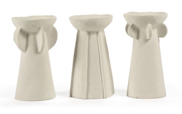 Vase ass/3 beige Molly