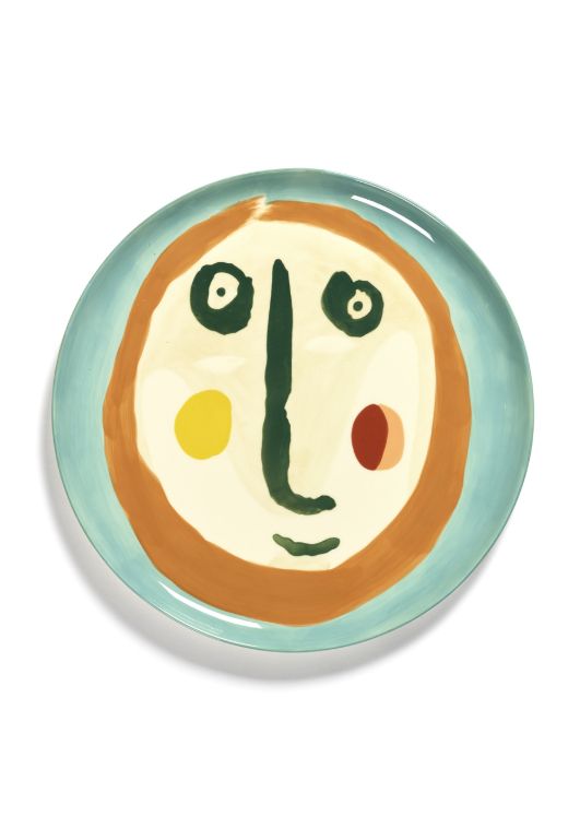 Ottolenghi - Plate Face S Green &quot;Feast&quot; - 2 pcs.