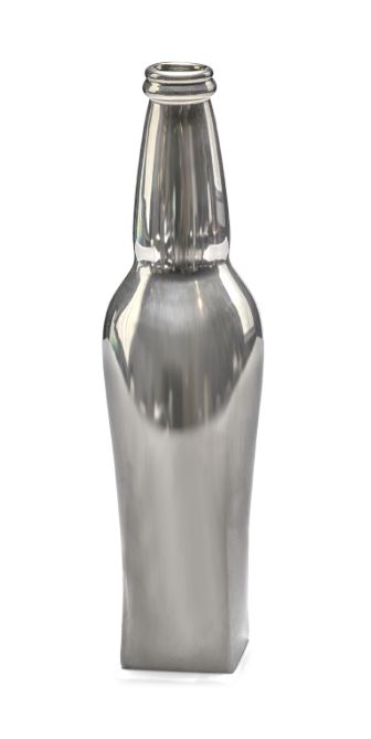 Vase 07 - L "Josephine", Colour: Silver