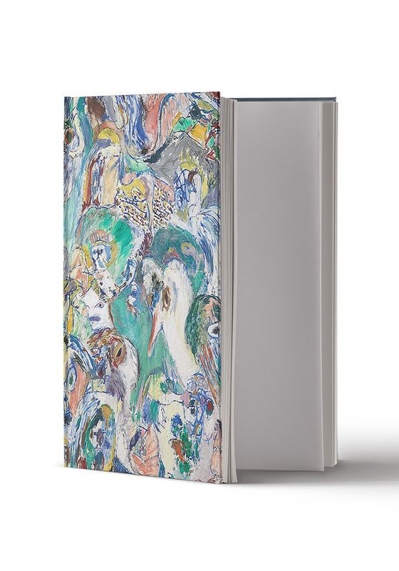 Hardcover Sketchbook - P.Alechinsky "The Last Day"