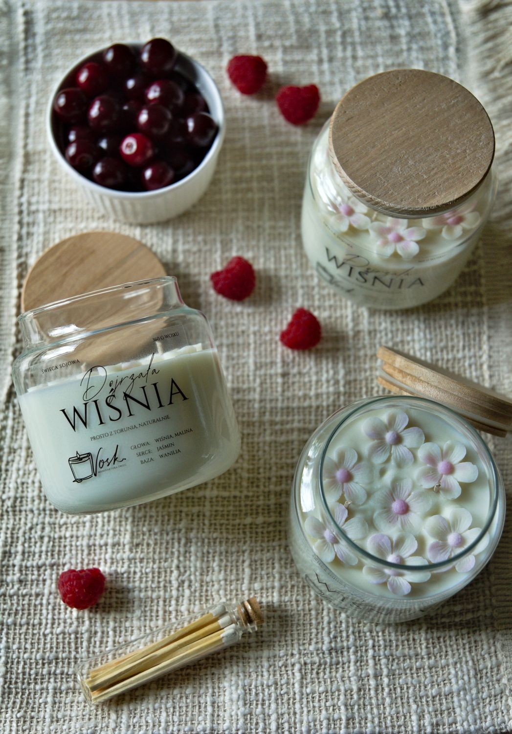 Dojrzała Wiśnia - świeca sojowa 360 g