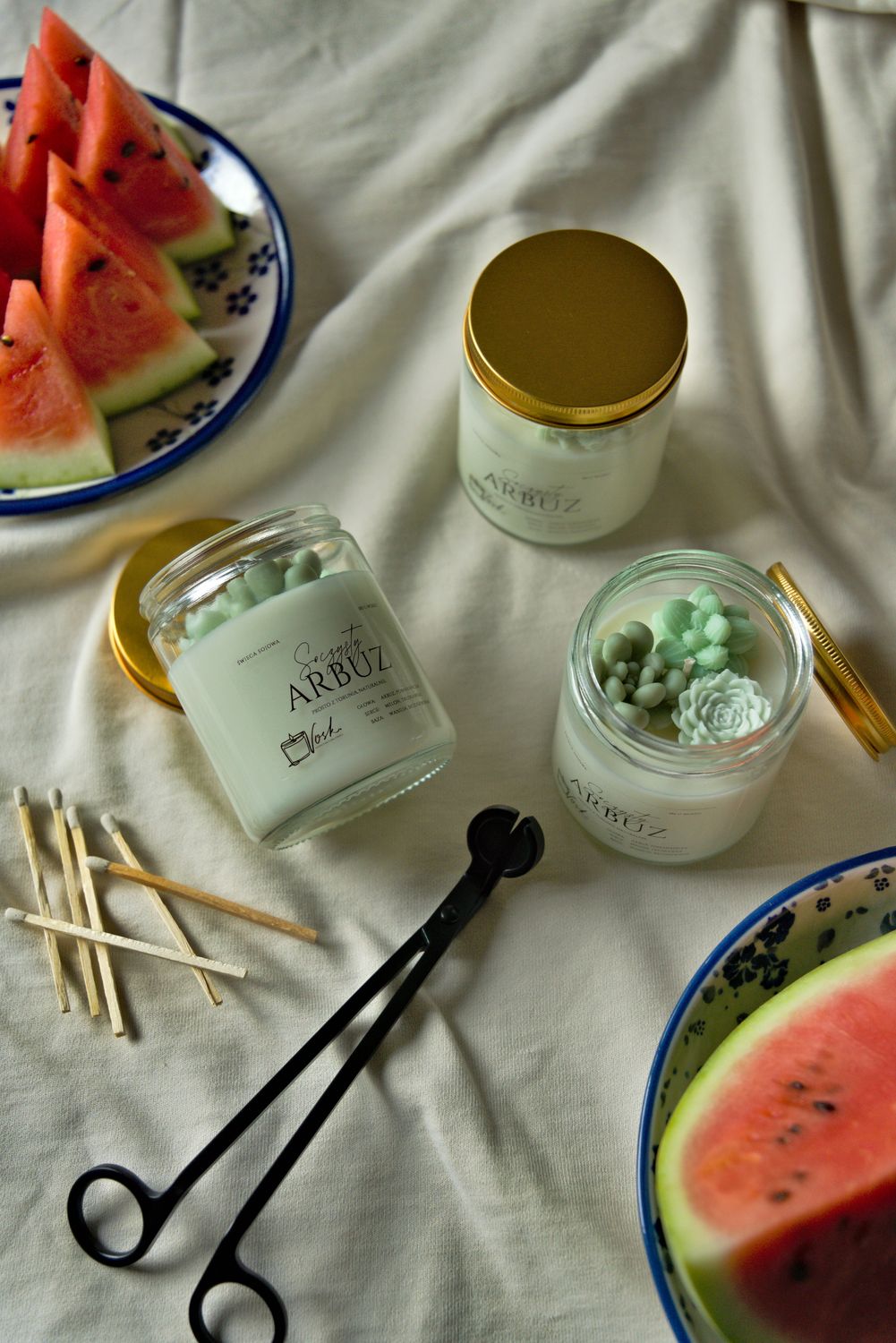 Soczysty Arbuz - świeca sojowa 180 g