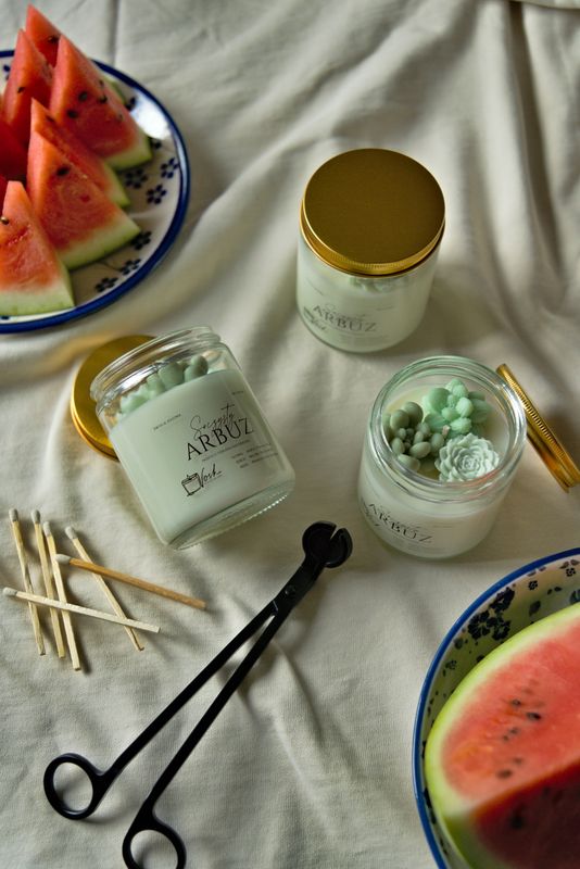 Soczysty Arbuz - świeca sojowa 180 g