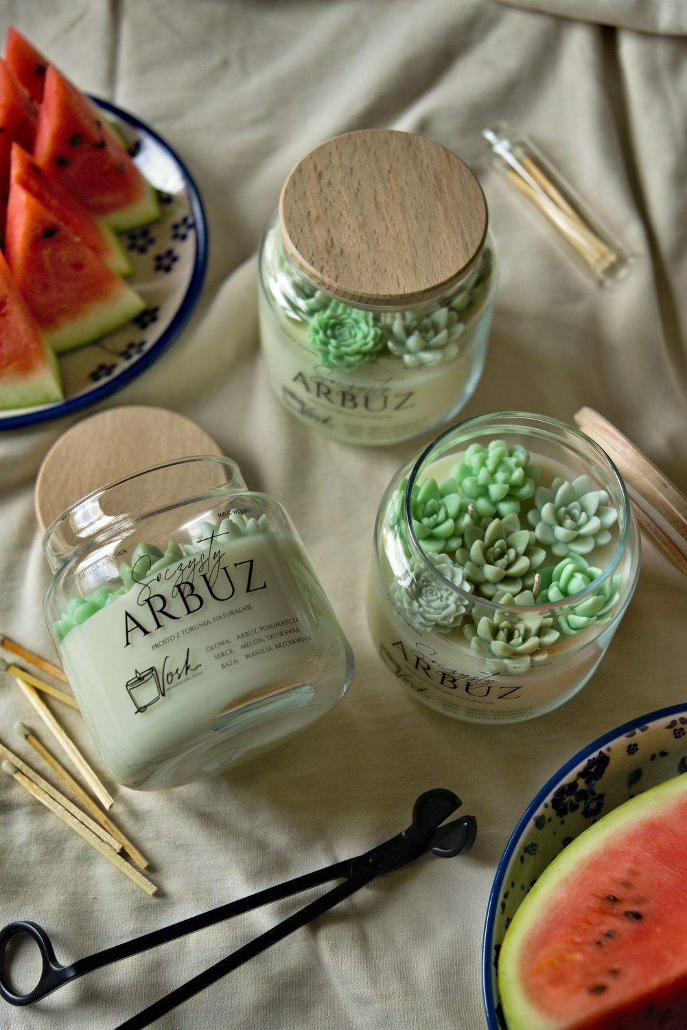 Soczysty Arbuz - świeca sojowa 360 g