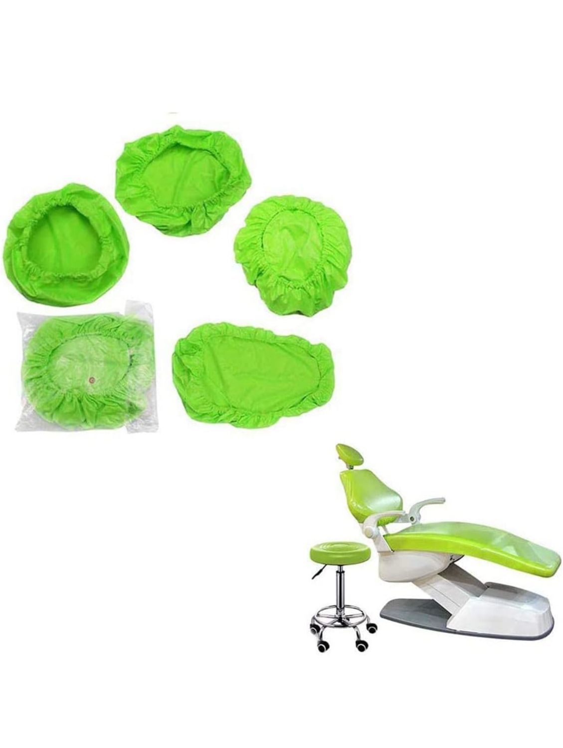 COPRI RIUNITO IMPERMEABILE 4Pz VERDE
