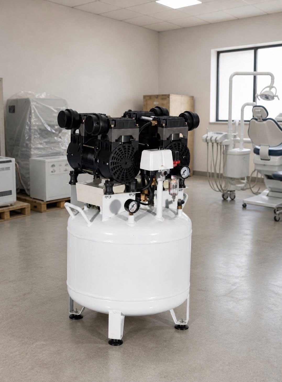 Compressore a secco 40L silenziato