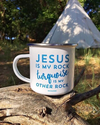 Jesus Is My Rock Mug