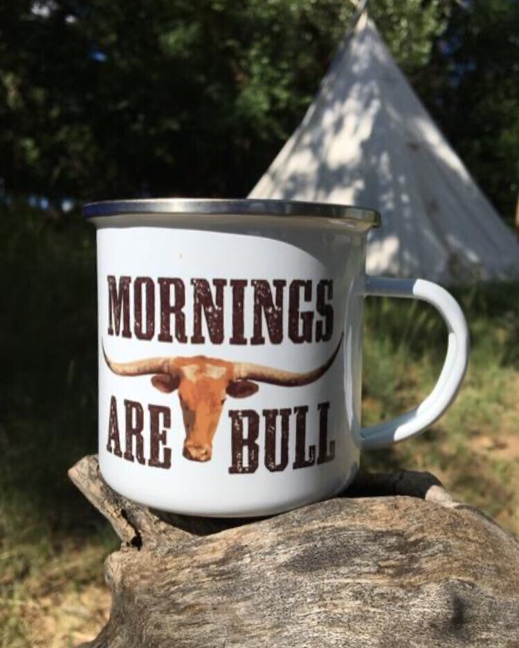 Mornings Are Bull Mug