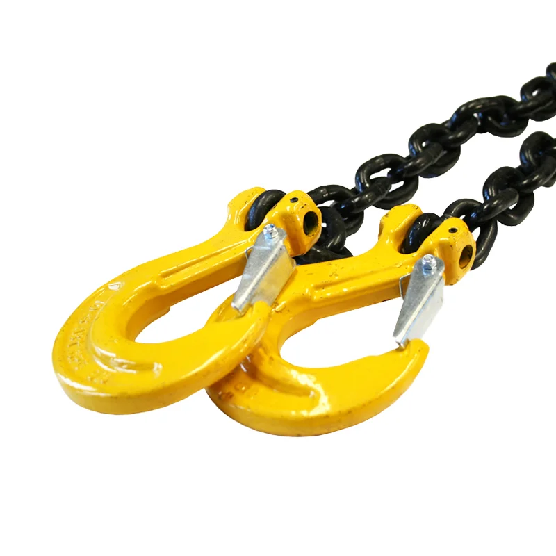 Trailersurrning 10 mm, 15 ton 4+4 Kättingar och spännare.