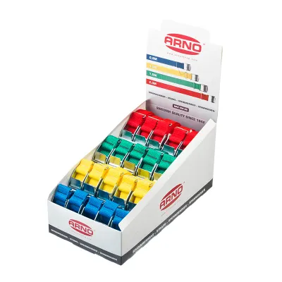 Sortimentlåda med  spännremmar från Arno