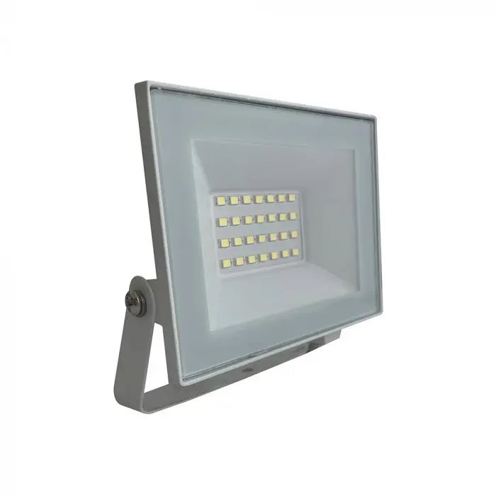 V-TAC Faro LED SMD 50W Slim E-Series con Driver Integrato Bianco 4000K IP65