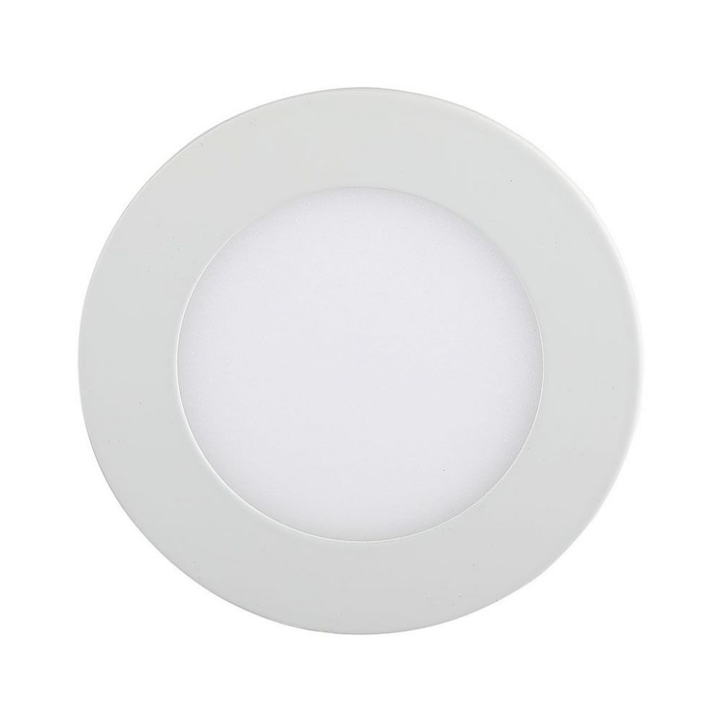 V-TAC Mini Pannello LED 18W Rotondo da Incasso Compatibile con Foro 210mm Colore Bianco 6500K