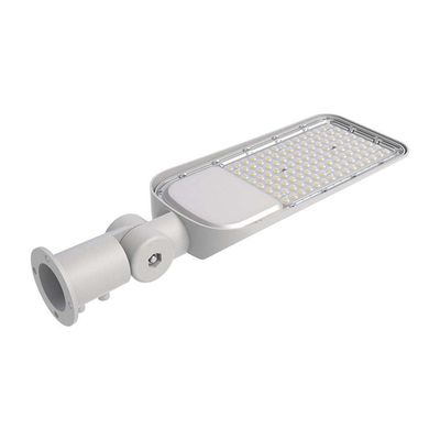 V-TAC PRO Armatura Stradale LED Chip Samsung 100W 110LM/W con Sensore Colore Grigio 6400K IP65