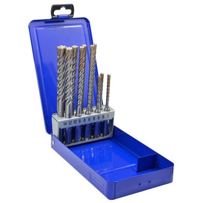 SET PUNTE SDS+ TIGER 2.0 4 TAGLIENTI 10 PEZZI