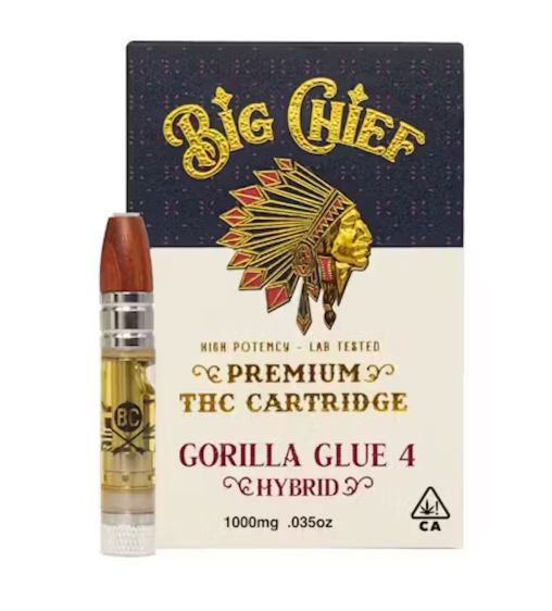GORILLA GLUE - 1G THC Cartridge