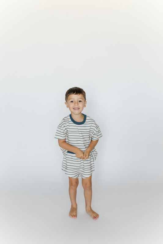 Micah Short Sleeve 2-Piece Terry Set