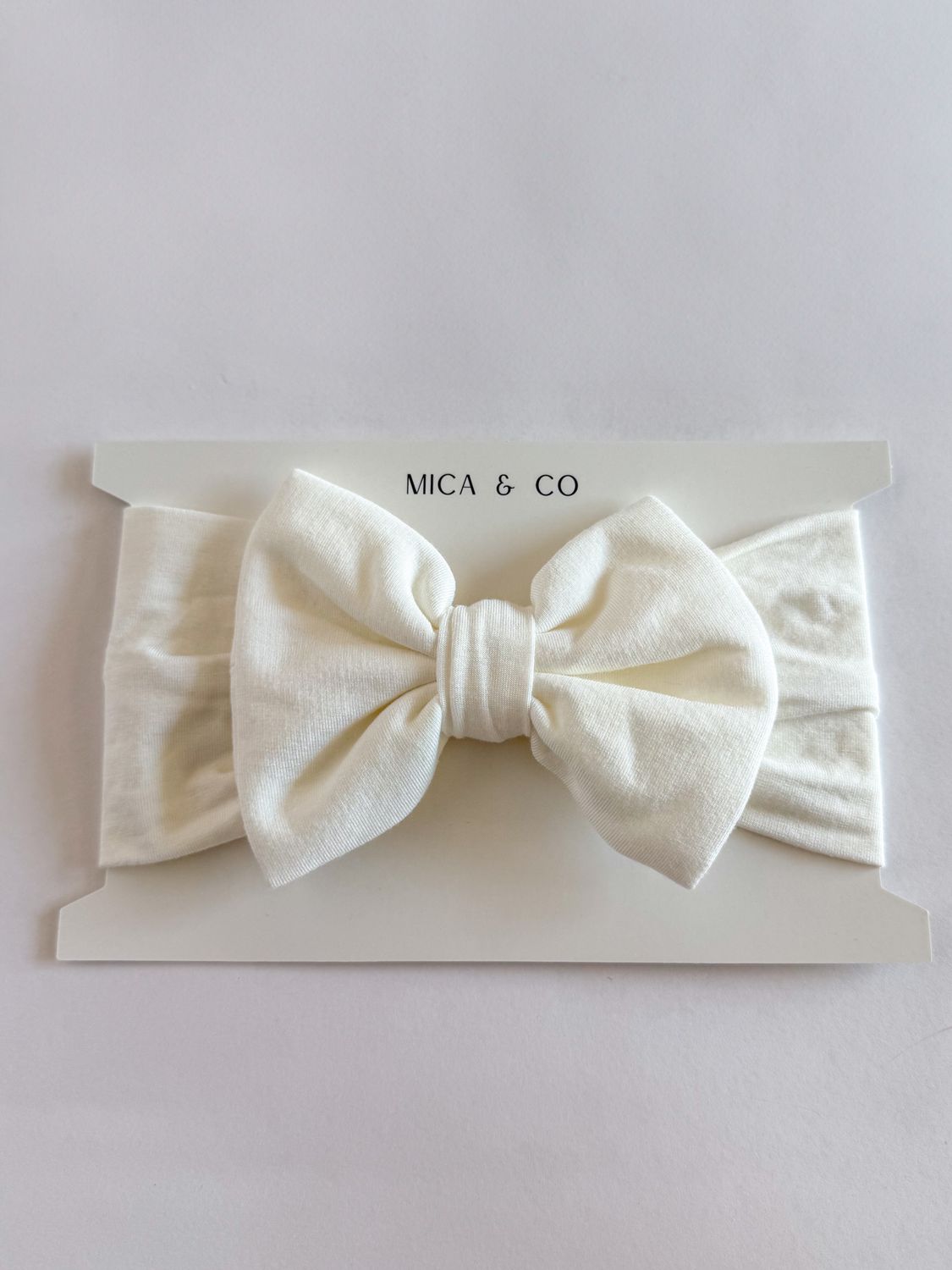 White Bamboo Bow