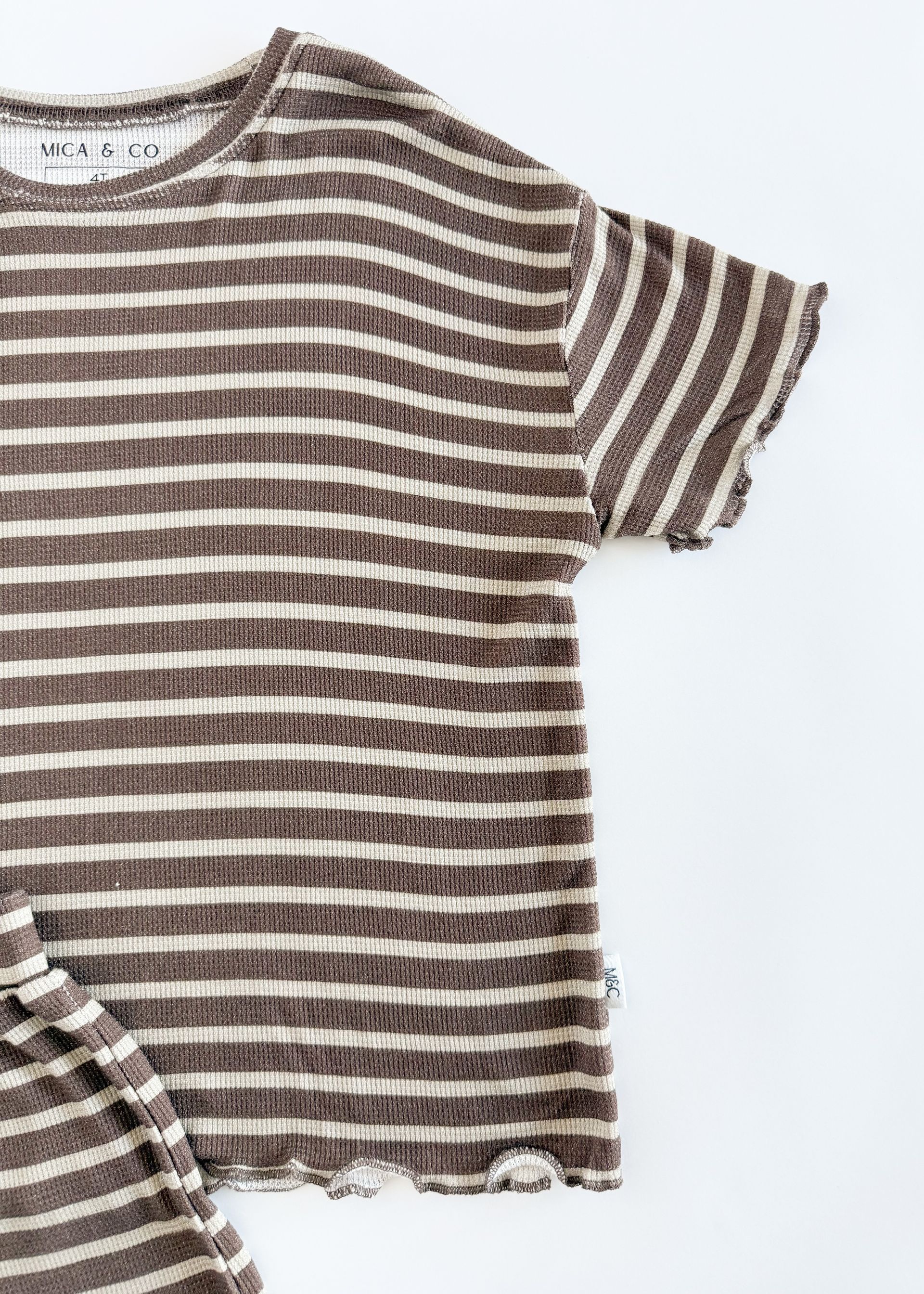 Emerson Ruffle 2-Piece Shortie Set