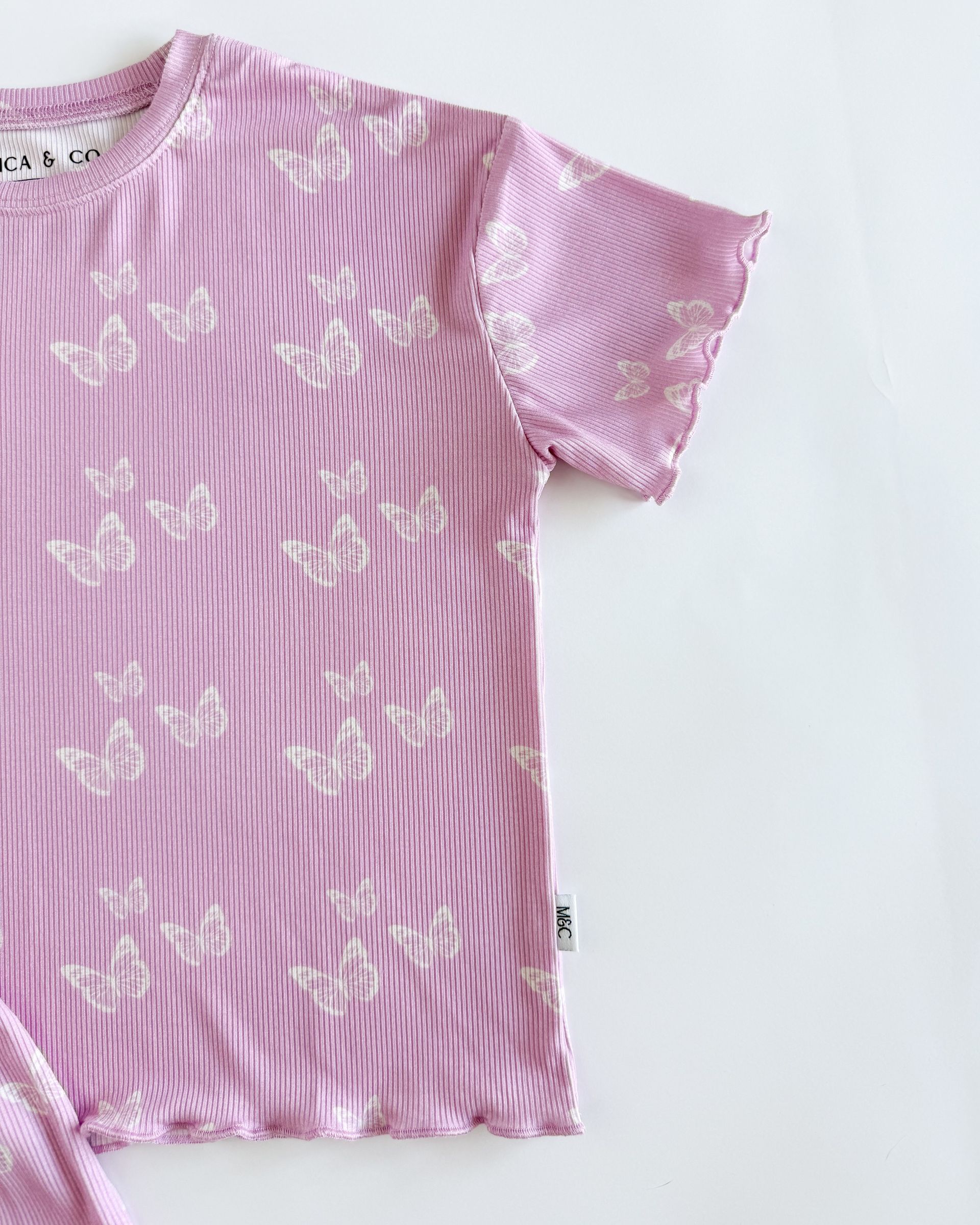 Lucy Ruffle 2-Piece Shortie Set