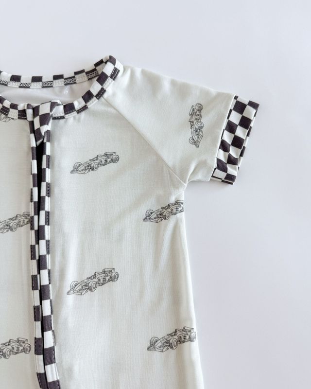 Enzo Shortie Zippy Pajamas