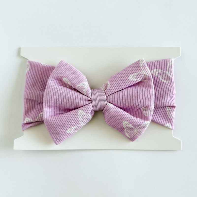 Lucy Ribbed Bamboo Bow