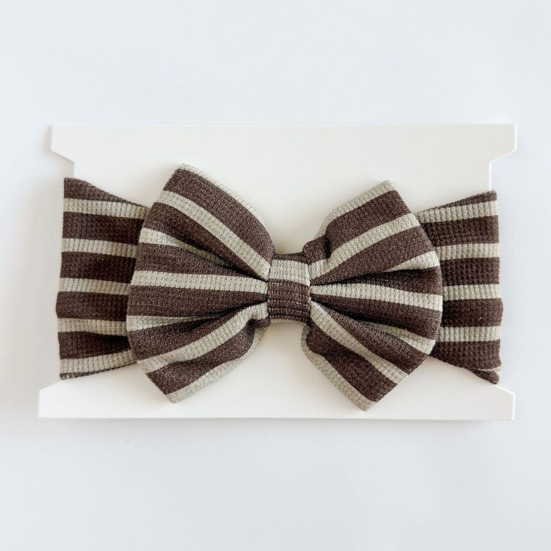 Emerson Waffle Bamboo Bow