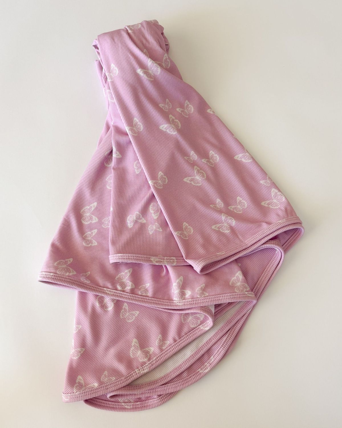 Lucy Ribbed Bamboo Swaddle