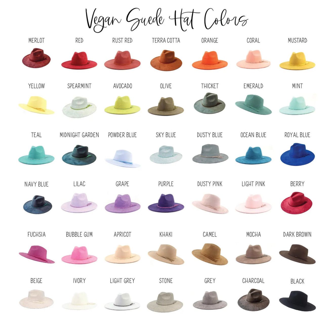 Custom Wide Brim Hat