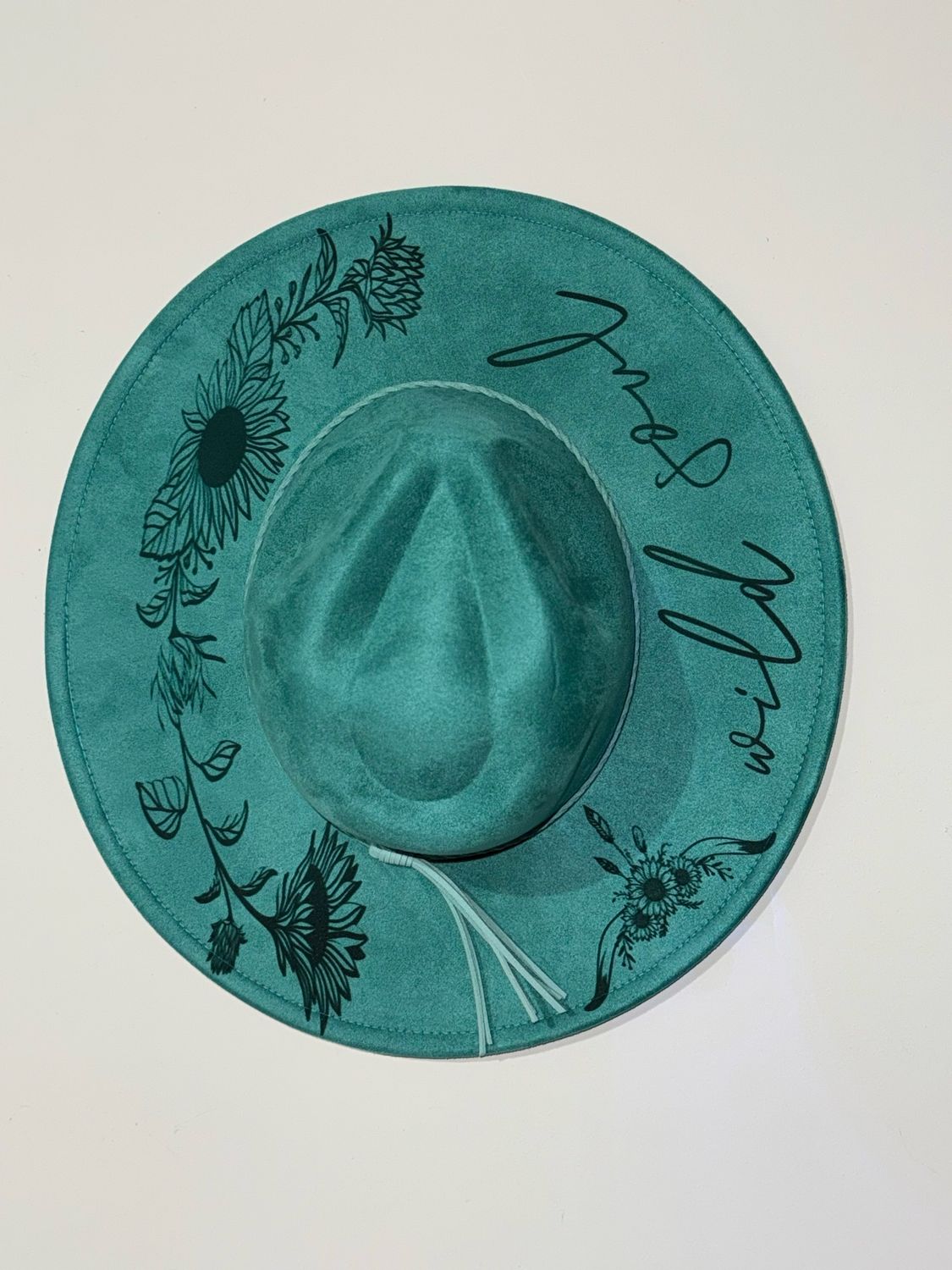 Wild Soul Vegan Suede Wide Brim Hat