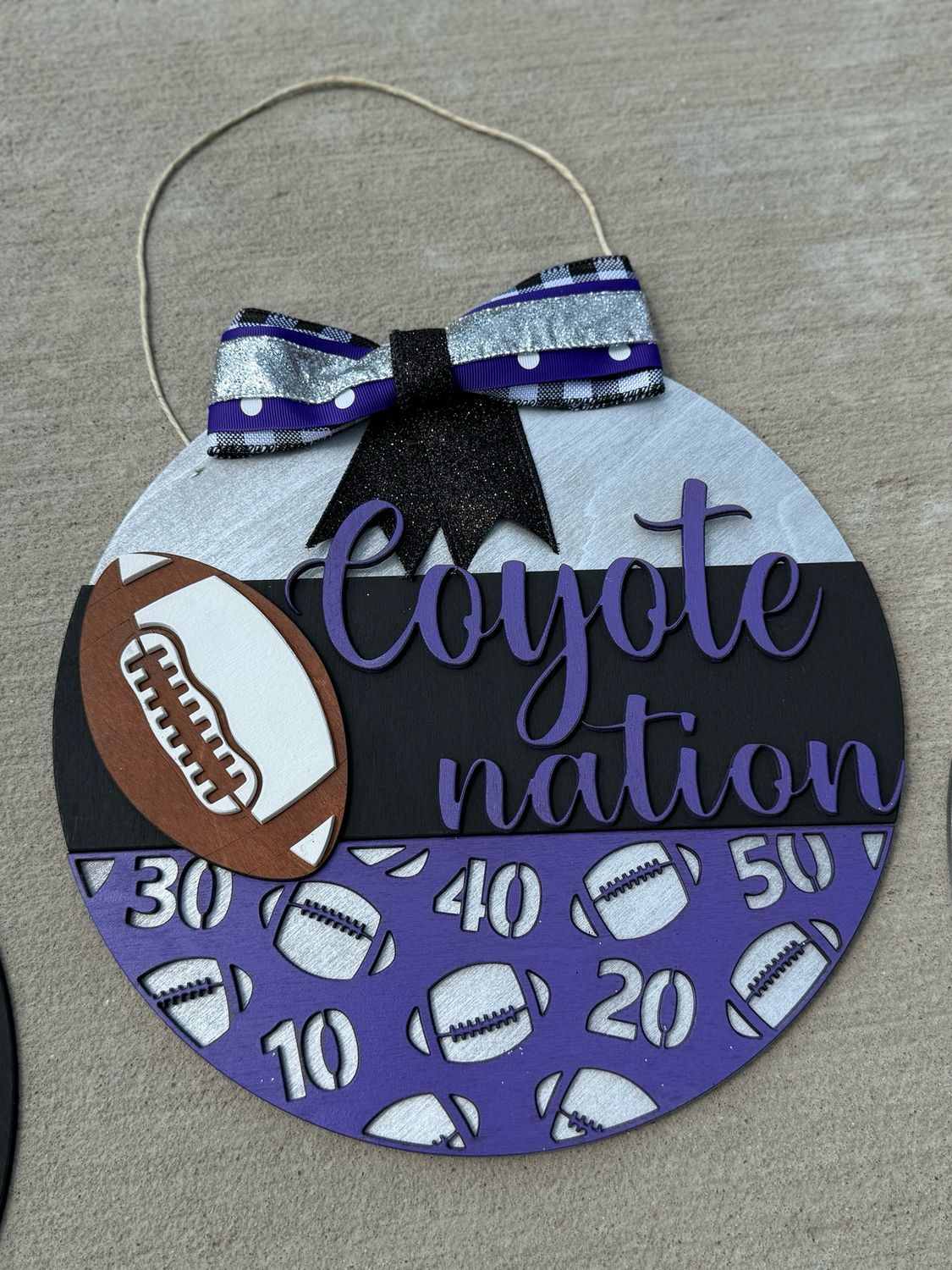 Coyote Nation Door Hanger